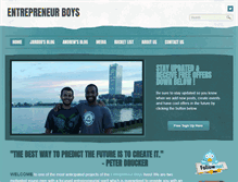 Tablet Screenshot of entrepreneurboys.com